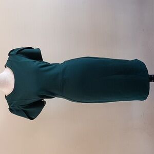 Calvin Klein Hunter Green Midi Dress